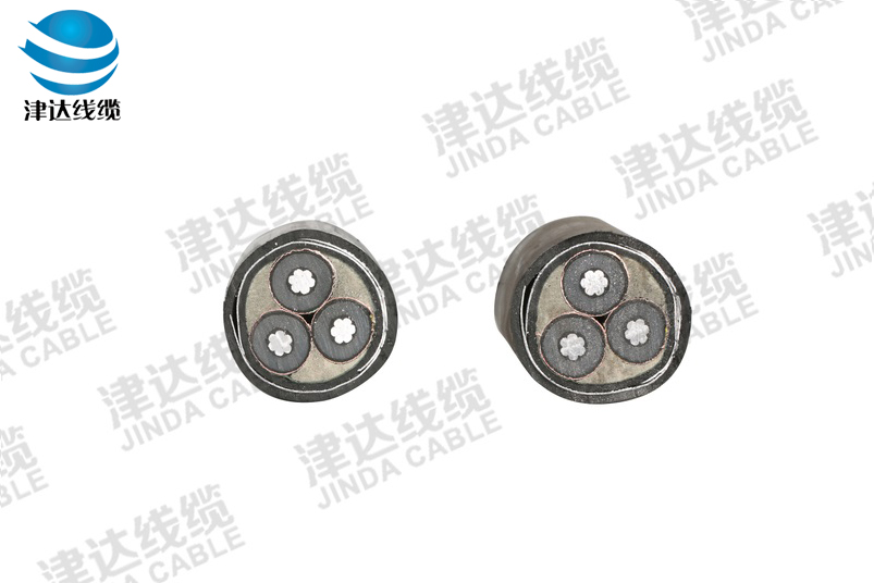 YJLV22 鋁芯鋼帶鎧裝交聯(lián)聚乙烯絕緣聚氯乙烯護(hù)套電力電纜